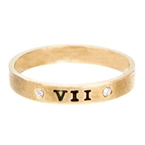 Picture of 14K Lucky Number 7 Ring