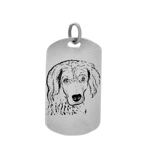 Picture of Dog Photo Portrait Pendant